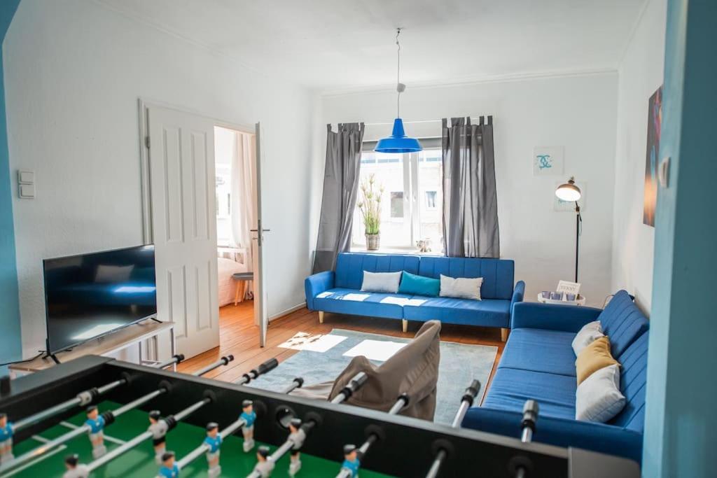 150Qm Loft, Tischtennis, Dart, Tischkicker Hamburgo Exterior foto